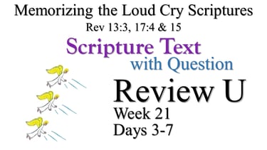 Review U (Days 3-7) with Q