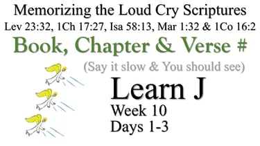 Learn J (Days 1-3)