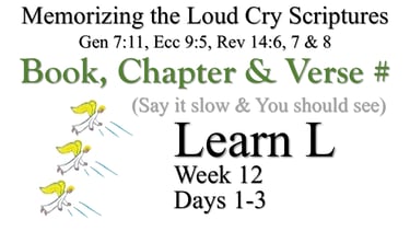 Learn L (Days 1-3)