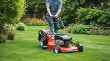 A beautiful custom garden with various plants and flowers.