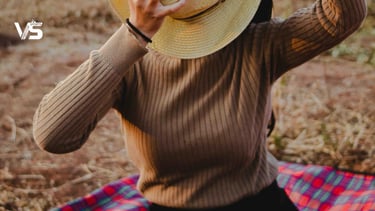 ribbed sweater