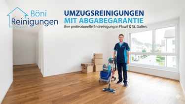 Umzugsreinigung Boeni Reinigungen St. Gallen