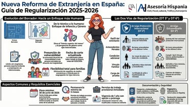 Guía de la Regularización Masiva en España 2026. Segundo Borrador