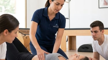 Formación de instructores de Pilates en Palma de Mallorca, grupos reducidos con corrección postural 