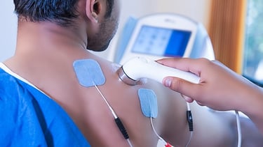 Electrotherapy for pain relief and muscle recovery - Myo Physio at Home
