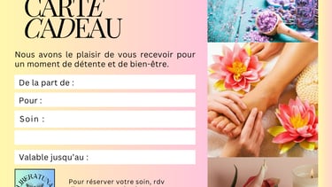 carte cadeau-séance naturopathie-naturopathe à Libourne