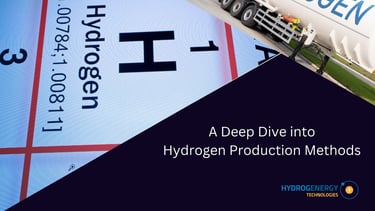 A Deep dive into hydrogen production method