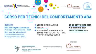 CORSO TECNICO DEL COMPORTAMENTO