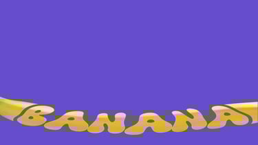 a banana peeler with the word banana on it