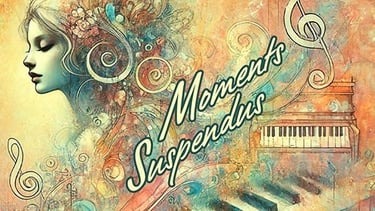 "MOMENTS SUSPENDUS"  est un album reposant inspiré des compositions piano éthérées de Eric Satie