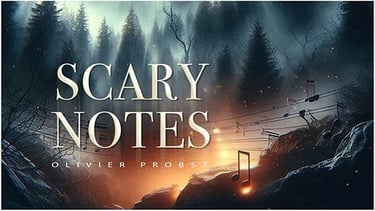"SCARY NOTES"  est un album dédié aux musiques atmosphériques de films d'horreur