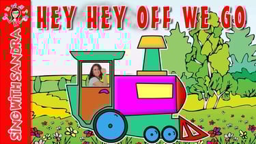 a picture of a child's picture of a train