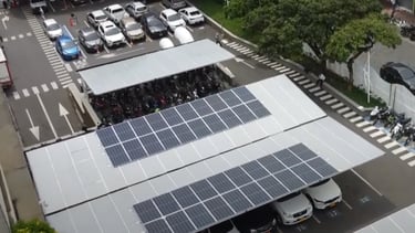 Proyecto paneles solares gobernación del valle