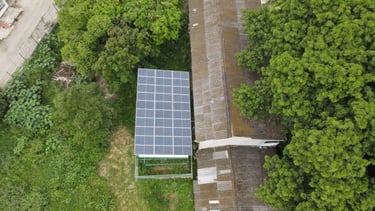 Proyecto paneles solares en Pradera