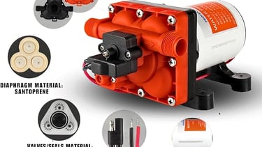 12v pump great for rain barrels