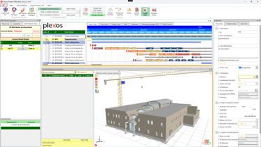 4D 5D BIM Visual-EVM OpenBIM Example