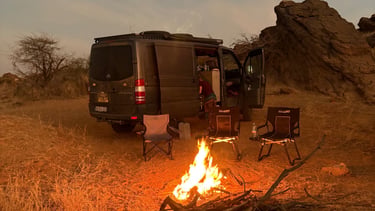 Offroad Reise durch die Wüste Marokkos mit Allrad Van