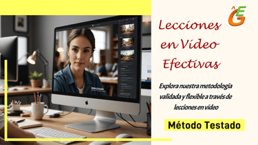 Lecciones en video de la Academia en línea Gustar Estudiar