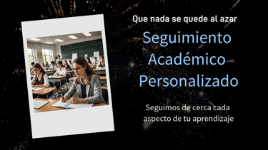 Seguimiento Académico Personalizado de la academia en línea Gustar Estudiar