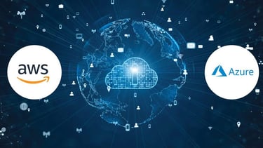 Secure cloud engineering on AWS and Azure with global data connectivity