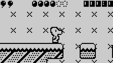 Arduboy Mystic Balloon Ledge Guarding