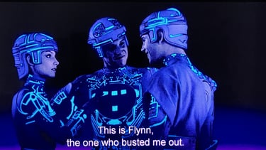 Tron - Yori, Tron, and Flynn