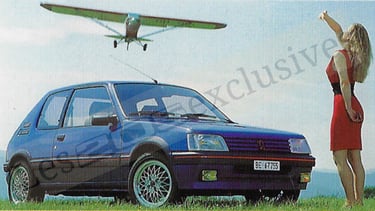 Brochure Peugeot 205 GTI Miami 1990