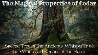The Magical Properties of Cedar
