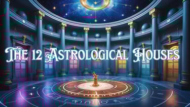 The 12 astrological houses