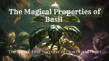  The Magical Properties of Basil — The Sweet-Leaf Sorcerer of Hearth and Heart