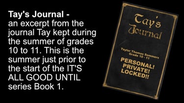 an image of the story TAY'S JOURNAL - free when you sign up on my website