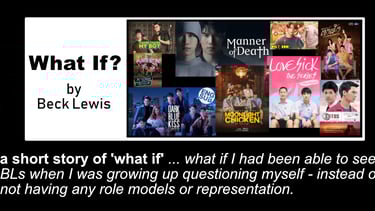 an image of the story WHAT IF? - free when you sign up on my website