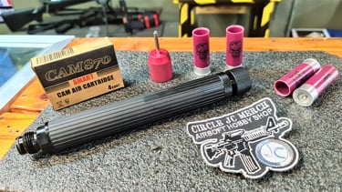 CAM SHOT GUN SHELLS WITH CO2 FILLER PACKAGE