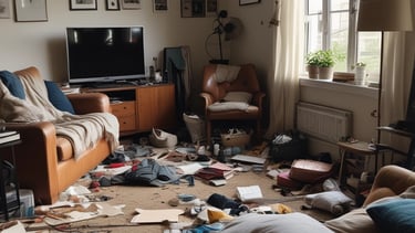 A caring professional helping with chores.