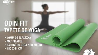 Tapete de Yoga 1,80x61cm