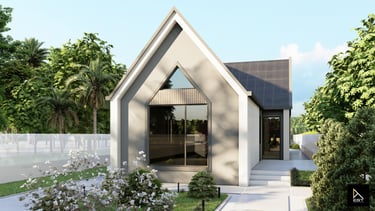 Locuinta parter cu design minimalist