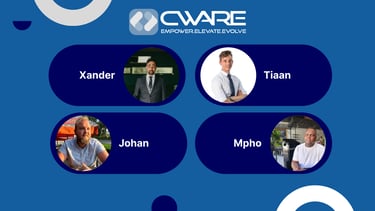 Meet the CWARE team Four skilled IT developers ready to deliver innovative and tailored technology solutions