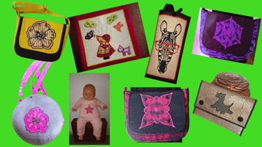 motif de broderie machine réalisé en appliqué lesbroderiesdenonette