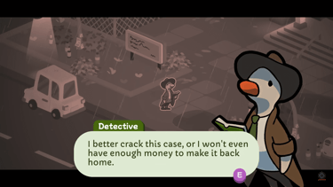 Capture d'écran du jeu Duck Detective : The Secret Salami