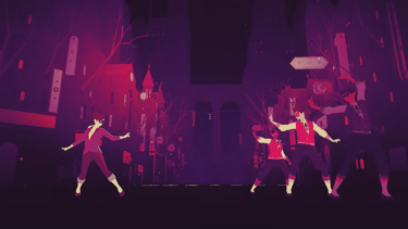 Capture d'écran du jeu Sayonara Wild Hearts