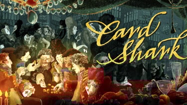 Splash screen du jeu Card Shark