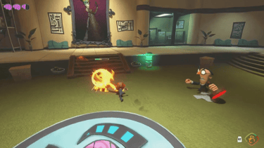 Capture d'écran du jeu Psychonauts 2