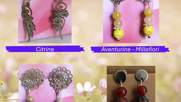 Bijoux Les Couleurs de Lo Collection bohème d'été
