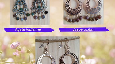 Bijoux Les Couleurs de Lo Collection bohème d'été