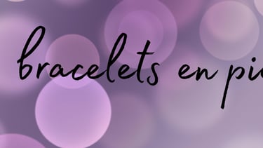 Bijoux Les Couleurs de Lo Les bracelets en pierre