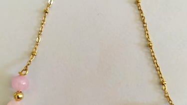 Bijoux Les Couleurs de Lo Quartz rose