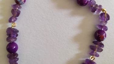 Bijoux Les Couleurs de Lo Améthyste