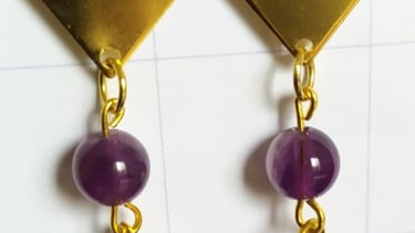 Bijoux Les Couleurs de Lo Améthyste