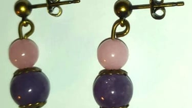 Bijoux Les Couleurs de Lo Quartz rose