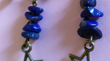 Bijoux Les Couleurs de Lo Lapis lazuli